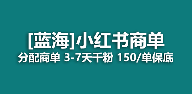 （7349期）2023蓝海项目，小红书商单，快速千粉，长期稳定，最强蓝海没有之一插图