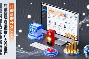 （16311期）阿里国际站全链路运营，店铺搭建+直通车推广+全站推广，月询盘增长200%+