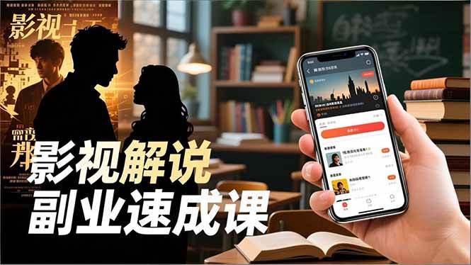 Tk影视解说速成课，软件安装、全流程实操、爆款预设，两周变现-汇创资源网-一个提供最全的虚拟资源网站