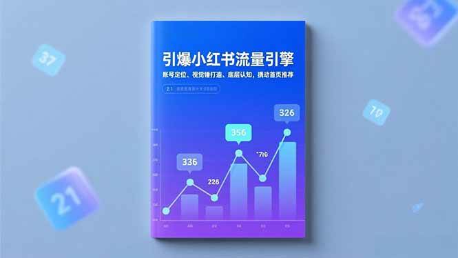 引爆小红书流量引擎，账号定位、视觉打造、底层认知，首页推荐-汇创资源网-一个提供最全的虚拟资源网站