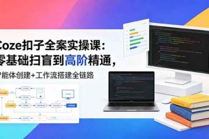 (18538期)Coze扣子全案实操课:零基础扫盲到高阶精通,智能体创建+工作流搭建全链路